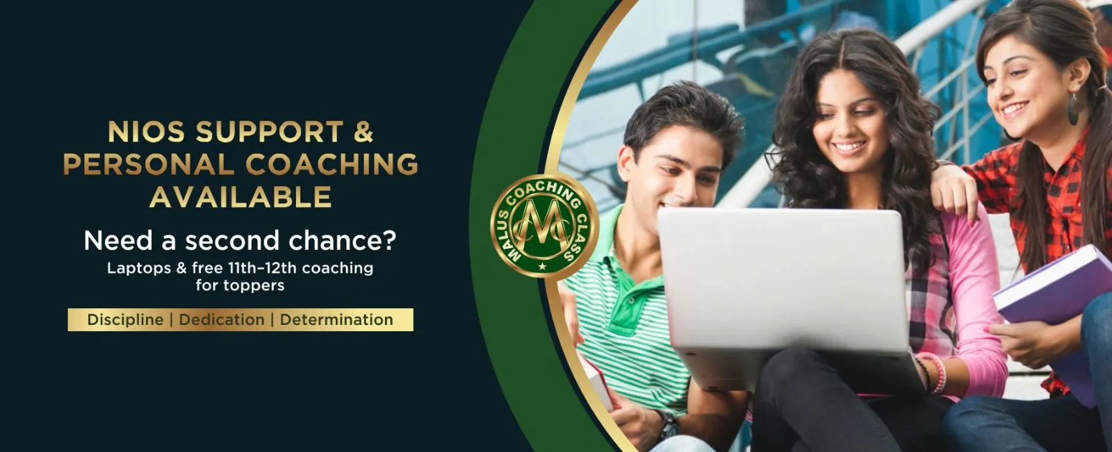 NIOS Support, Personal Coaching & Free 11th-12th Toppers Coaching at Malus Coaching Bengaluru