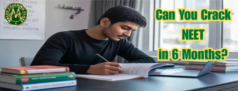 How to Crack NEET in 6 Months: Complete Strategy, Study Plan, and Timetable