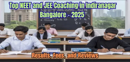 Students attending NEET JEE Coaching in Indiranagar Bangalore in a classroom environment