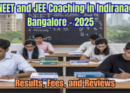Students attending NEET JEE Coaching in Indiranagar Bangalore in a classroom environment