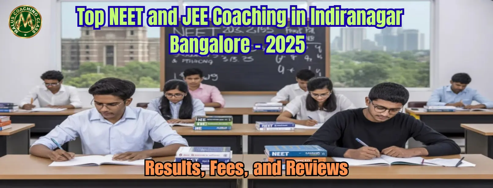 Students attending NEET JEE Coaching in Indiranagar Bangalore in a classroom environment