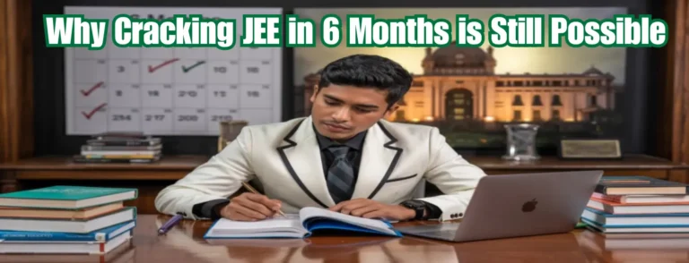 How to Crack JEE in 6 Months – A Strategic Guide for Serious Aspirants