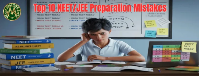 Top 10 Mistakes Students Make in NEET/JEE Preparation (And How to Avoid Them)